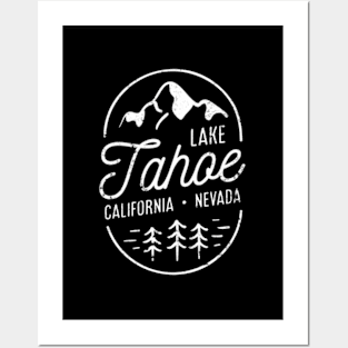 Lake Tahoe California Nevada Posters and Art